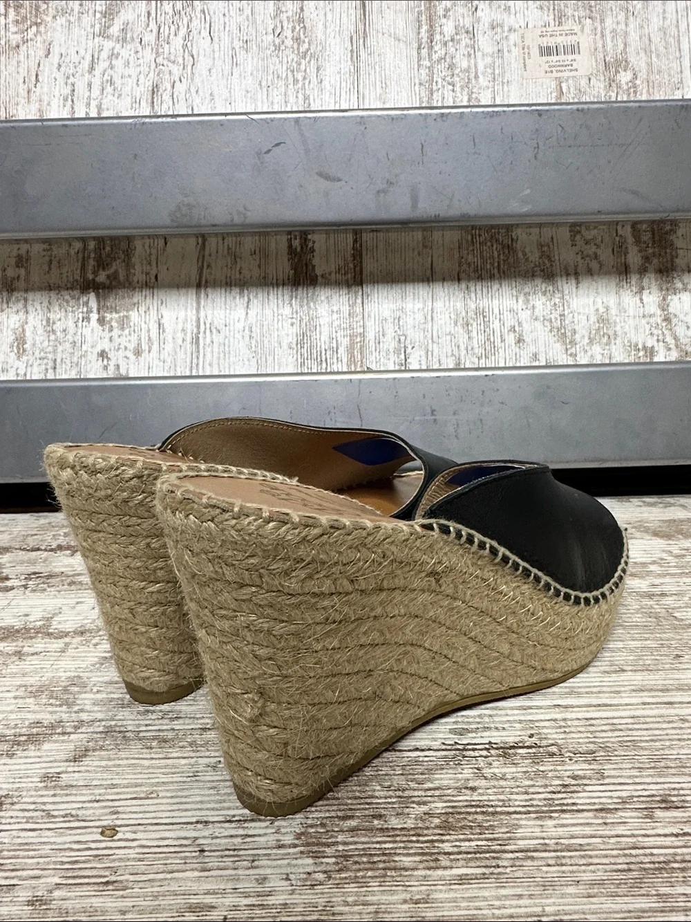 Andre Assous Catarina Espadrille Platform Wedge Sandal Women’s Sz 9